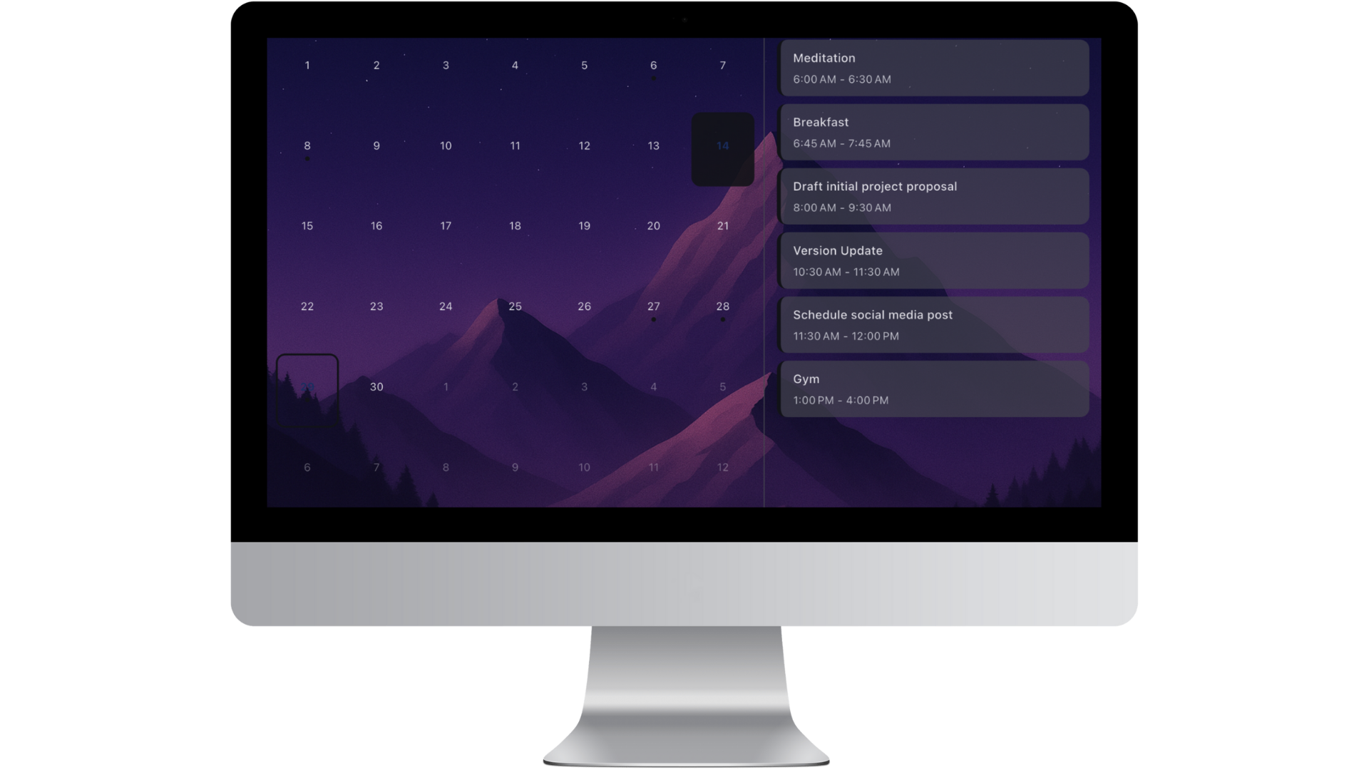 Kaizen on MacBook showing full desktop experience